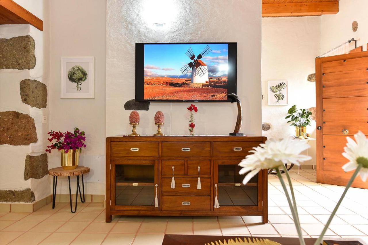Los Algodones Cottage With Pool Инхенио Экстерьер фото