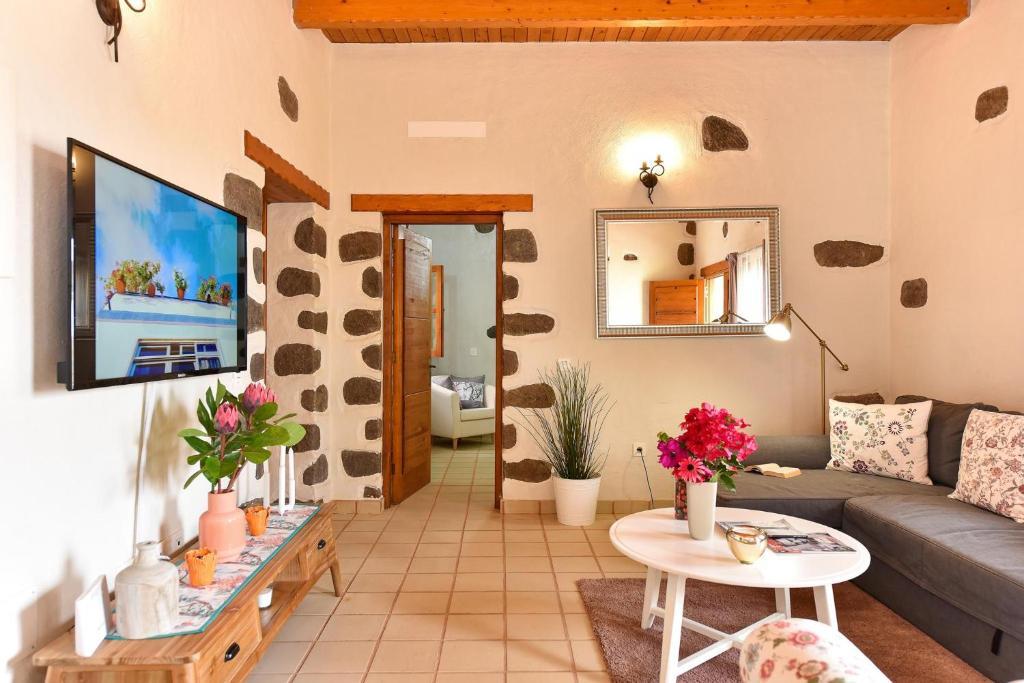 Los Algodones Cottage With Pool Инхенио Экстерьер фото