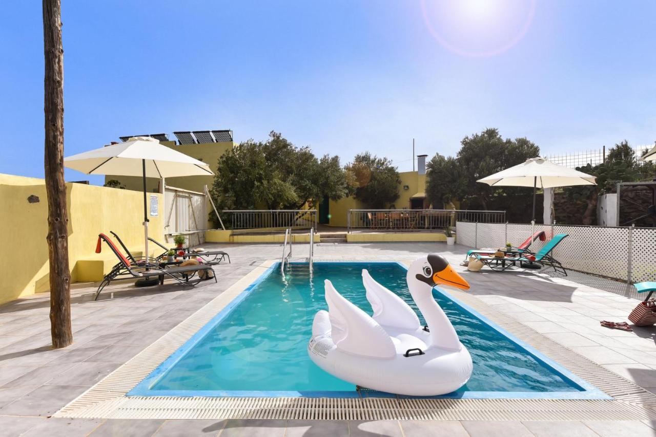Los Algodones Cottage With Pool Инхенио Экстерьер фото