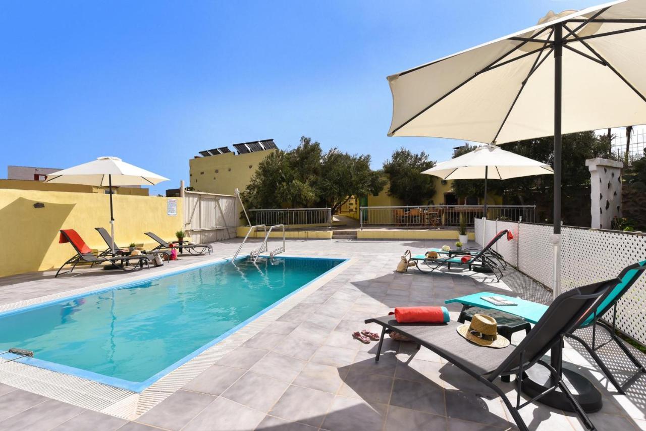 Los Algodones Cottage With Pool Инхенио Экстерьер фото