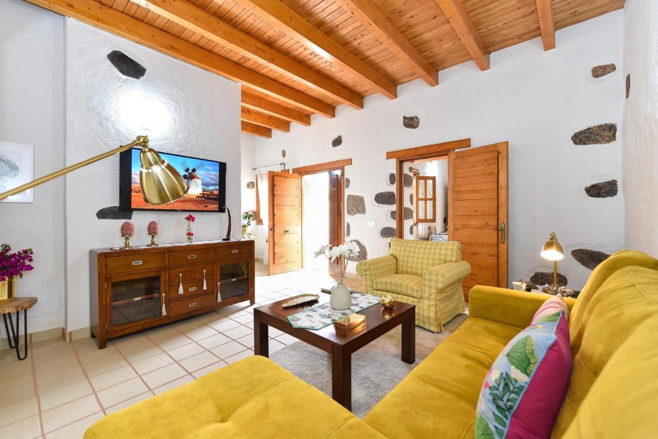 Los Algodones Cottage With Pool Инхенио Экстерьер фото